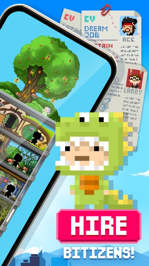 Tiny Tower: Tap Idle Evolution gameplay screenshot